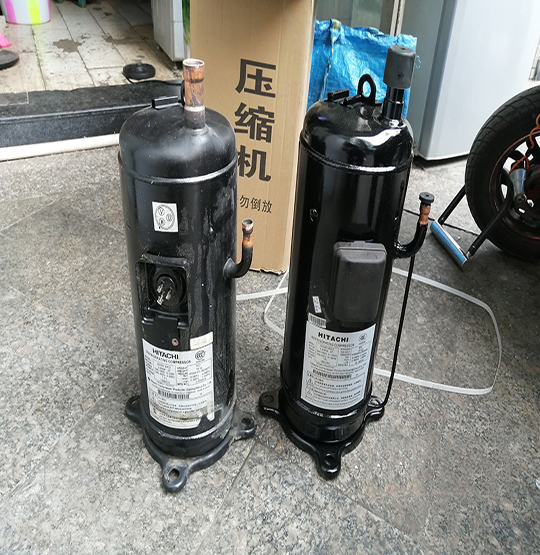 苍梧中央空调压缩机的更换维修